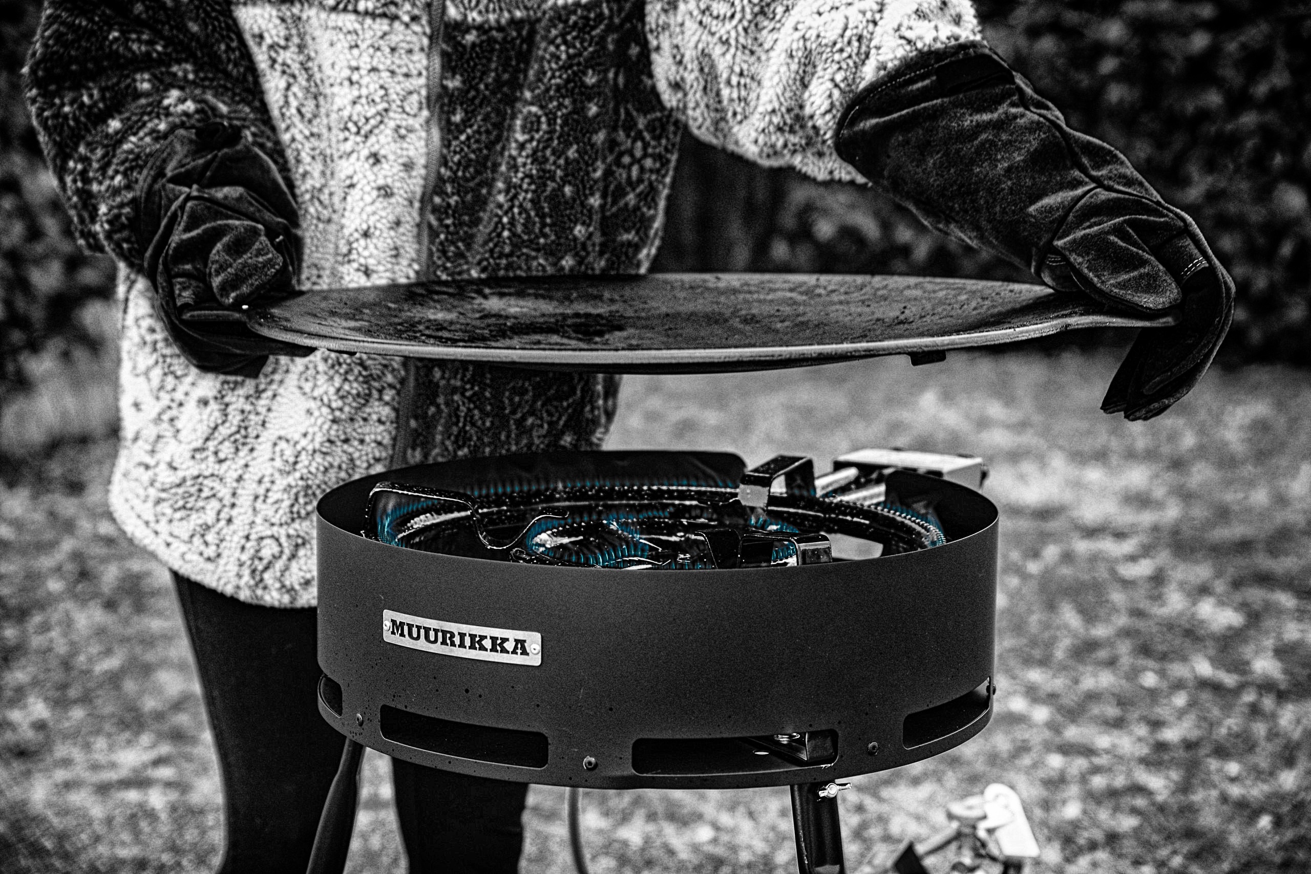 Neuer Gasbrenner für Riesenpfannen